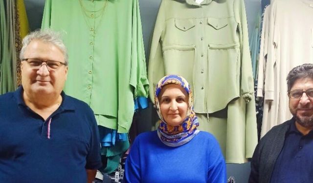 Mehmet Çerçi’den Emine Butik’e Hayırlı Olsun Ziyareti