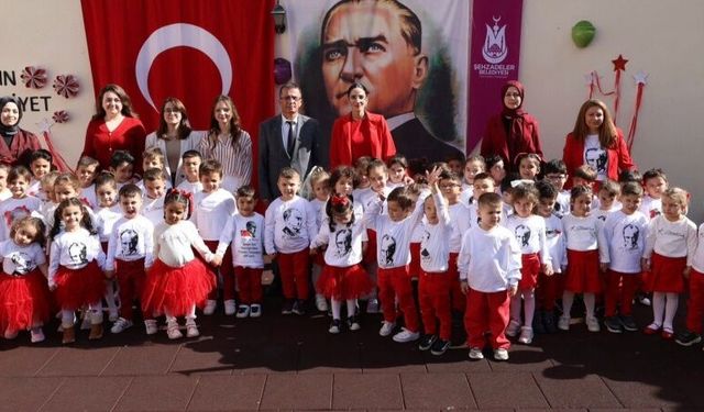 Şehzadeler Belediyesi çocuk Evlerinde Cumhuriyet coşkusu