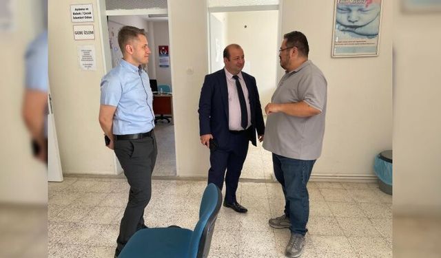 İL SAĞLIK MÜDÜRÜNDEN KÖY ZİYARETLERİ