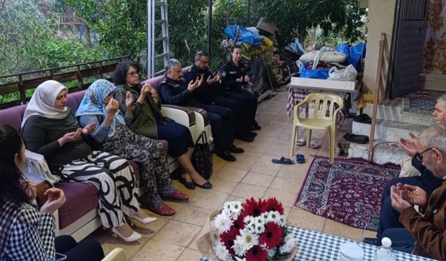 Manisa İl Emniyet Müdürü Aktaş’tan Şehit Ailelerine Vefa Ziyareti