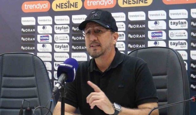 Manisa FK - Amed Sportif Faaliyetler maçının ardından