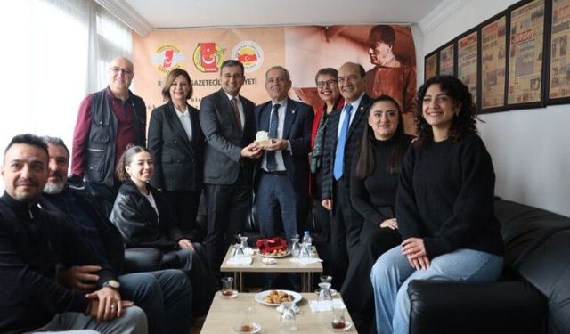 EGC’yi Ziyaret Eden CHP Genel Başkan Yardımcısı Bulut: BASIN SİSTEMATİK OLARAK TEKLEŞTİRİLİYOR