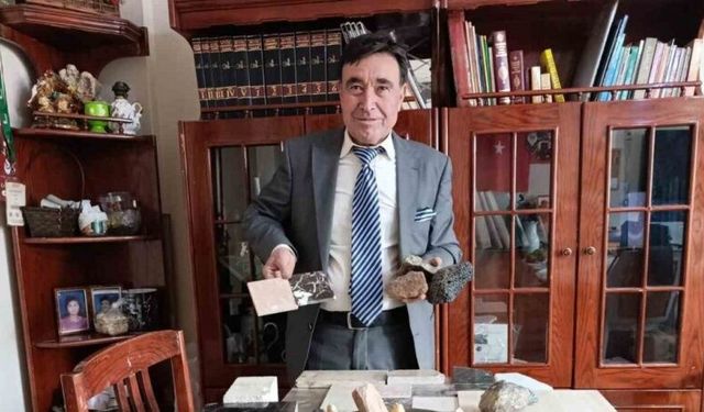 Manisa’da doğaltaş müzesi gibi ev