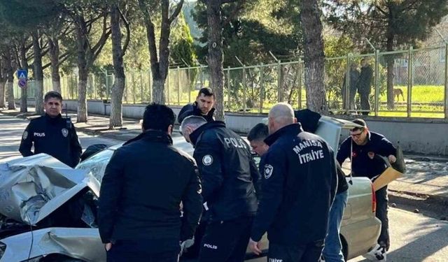 Amcasının aracını izinsiz aldı, kaçarken kaza yaptı