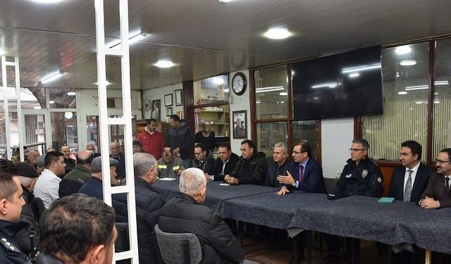 Kaymakam Güldoğan’dan sorunlara yakın takip sözü