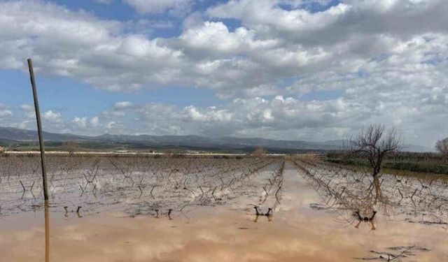 Manisa’da nehir taştı, mahsur kalan vatandaşlar traktörlerle kurtarıldı