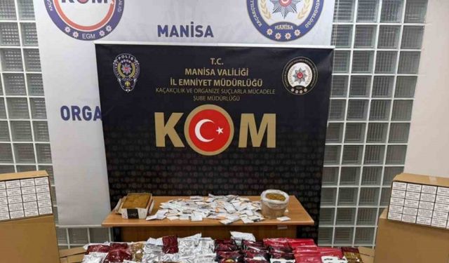 Turgutlu ve Kırkağaç’ta kaçak tütün operasyonu: 2 gözaltı