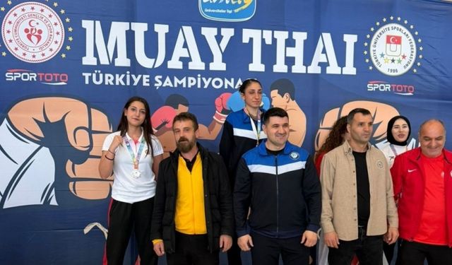 Üniversiteler arası Muaythai Şampiyonasında Manisalı sporculardan 3 madalya