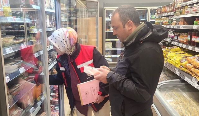 Altı ilçede gıda işletmelerine yönelik denetim