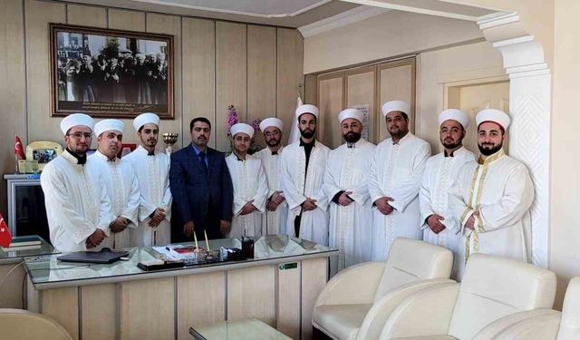 Diyanet Akademisi mezunu imam-hatipler Bozdoğan'da göreve başladı