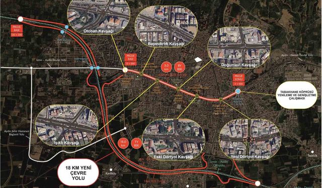 Köprülü kavşak çalışması kapsamında minibüs güzergahları değişti