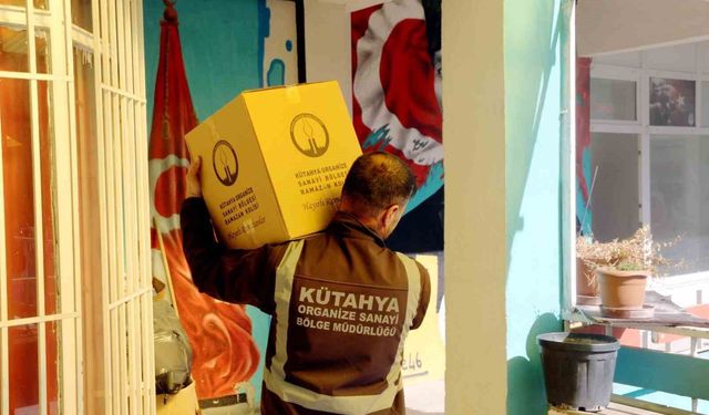 Kütahya OSB'den 400 aileye gıda desteği