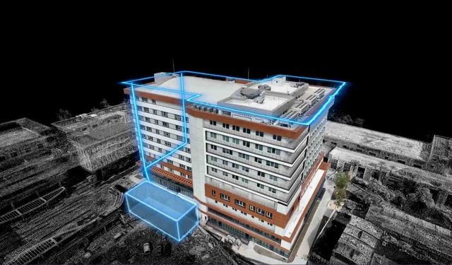 Üniversite kampüsünde, yağmur suyu hasatıyla 45 gün yetecek 546 ton su depolandı