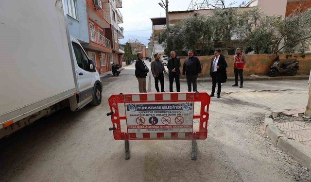 Barbaros'ta yollar yenileniyor