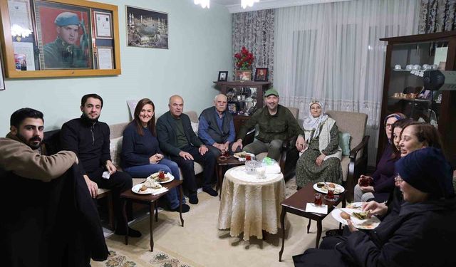 Başkan Arıkan, şehit annelerini ziyaret etti