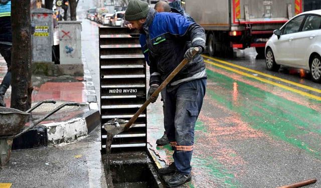 Büyükşehir ve MASKİ yağışa karşı teyakkuzda