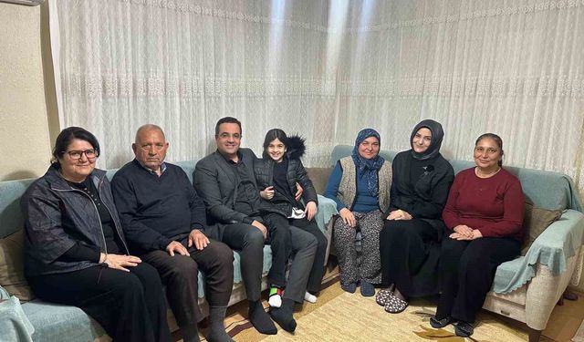 Kaymakam Dalak'tan Kıbrıs Gazisine anlamlı ziyaret