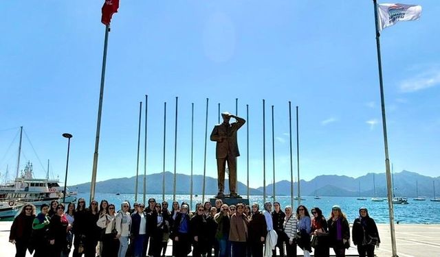 Turizmci Menemencioğlu ve Gökten'den Aydınlı kadınlara jest