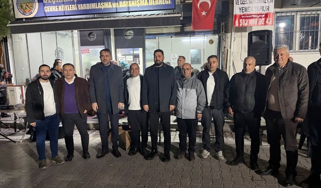 İZMİR ALTINTAŞ BEŞKARIŞ VE ÇEVRE KÖYLERİ DAYANIŞMA DERNEĞİ İFTAR YEMEĞİ VERDİ