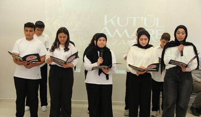 Kula'da Kut'ül Amare Zaferi'nin 110.yılı kutlandı