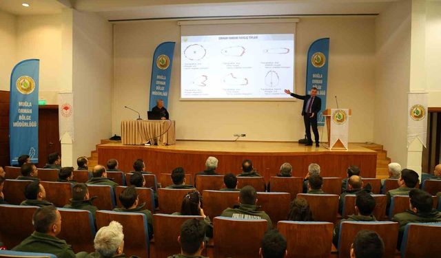 Muğla'da orman muhafaza memurlarına kritik eğitim