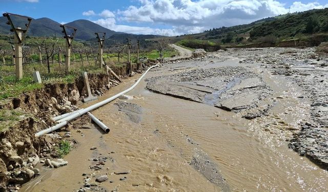 Ziyanlar Mahallesi'nde taşkın alarmı