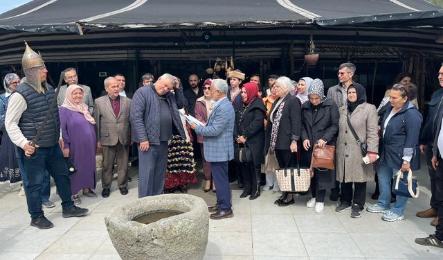 TDED Manisa Şubesi’nden Oba Yörük Türkmen Kültür Merkezi’ne Kültür Gezisi