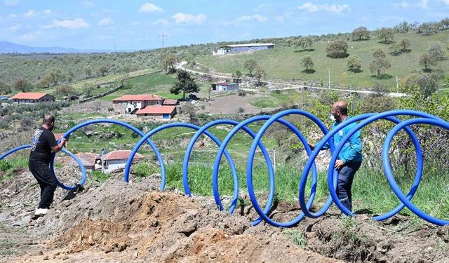 Kula'da 6,5 kilometrelik dev içme suyu hamlesi