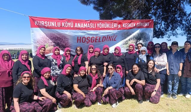 ANAMASLI YÖRÜKLERİ 9. KEŞKEK FESTİVALİ’NDE BULUŞTU.