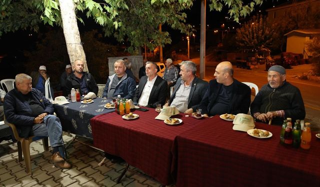 Başkan Şimşek Çınarlıkuyu’da Vatandaşın Taleplerini Dinledi