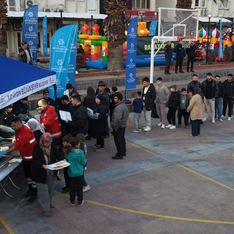 Aydın Büyükşehir Belediyesi'nin Ramazan etkinlikleri Sultanhisarlılarla buluştu