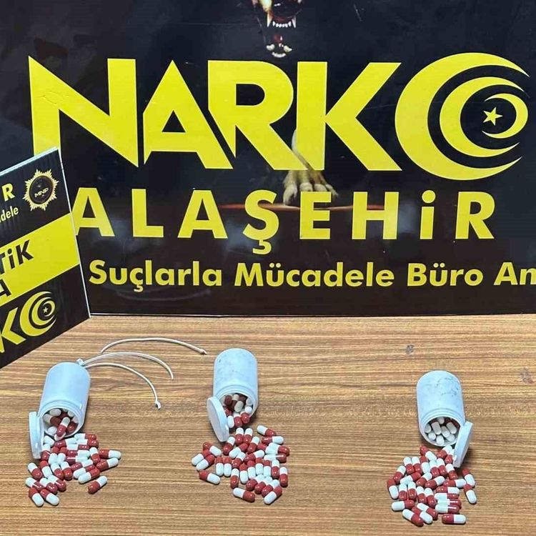 Alaşehir'de sentetik hap operasyonu: 1 tutuklama
