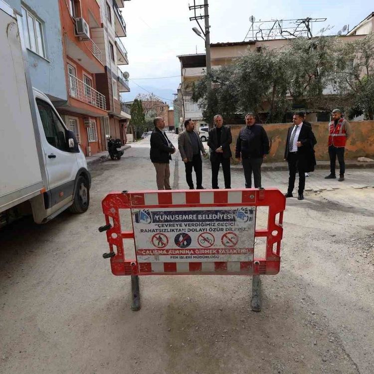 Barbaros'ta yollar yenileniyor