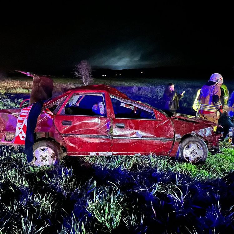 Bayram arifesinde feci kaza: 1 ölü, 1'i ağır 3 yaralı