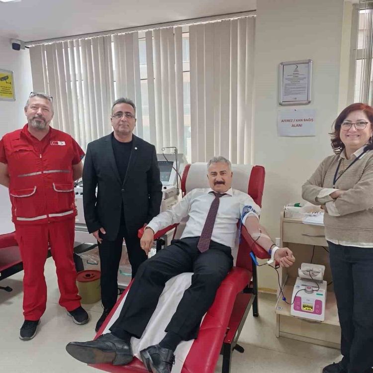 Emniyet Müdürü Aktaş'tan 23'üncü kan bağışı