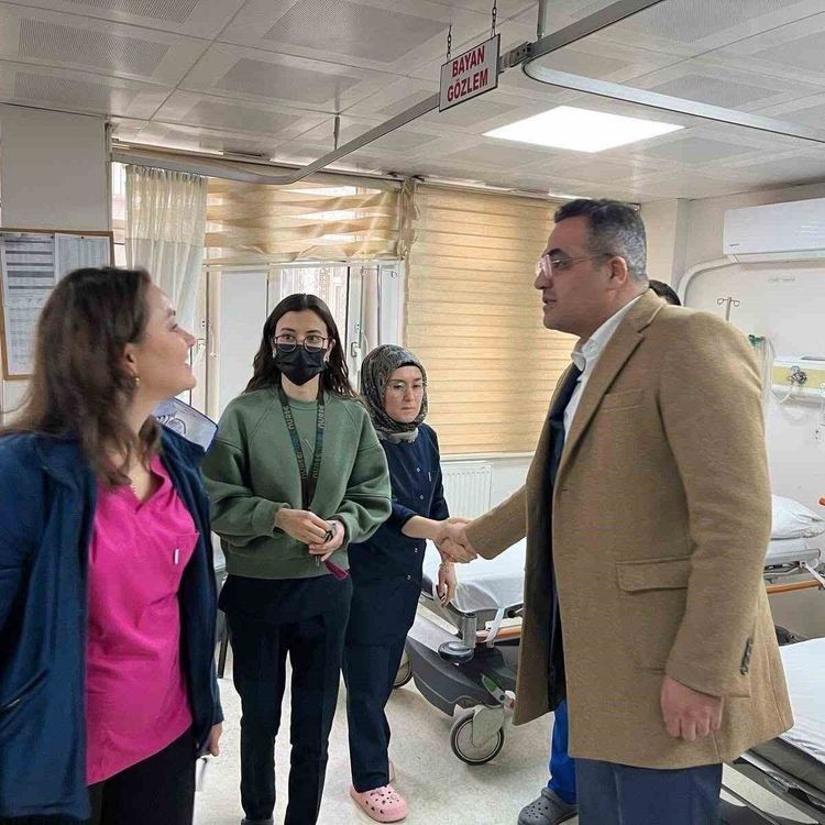 Kaymakam Dalak bayramda görev başındaki kamu personelini unutmadı