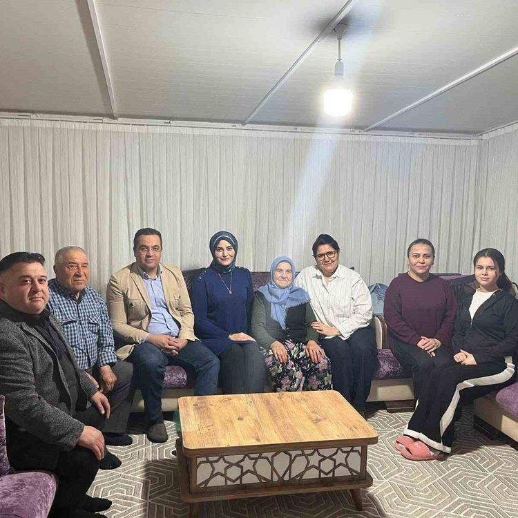 Kaymakam Dalak'tan şehit annesi ve Kıbrıs gazisine vefa