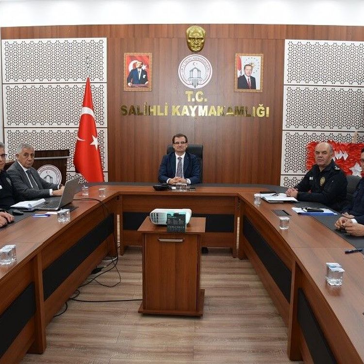 Salihli'de 'Güvenlik ve Asayiş' masaya yatırıldı