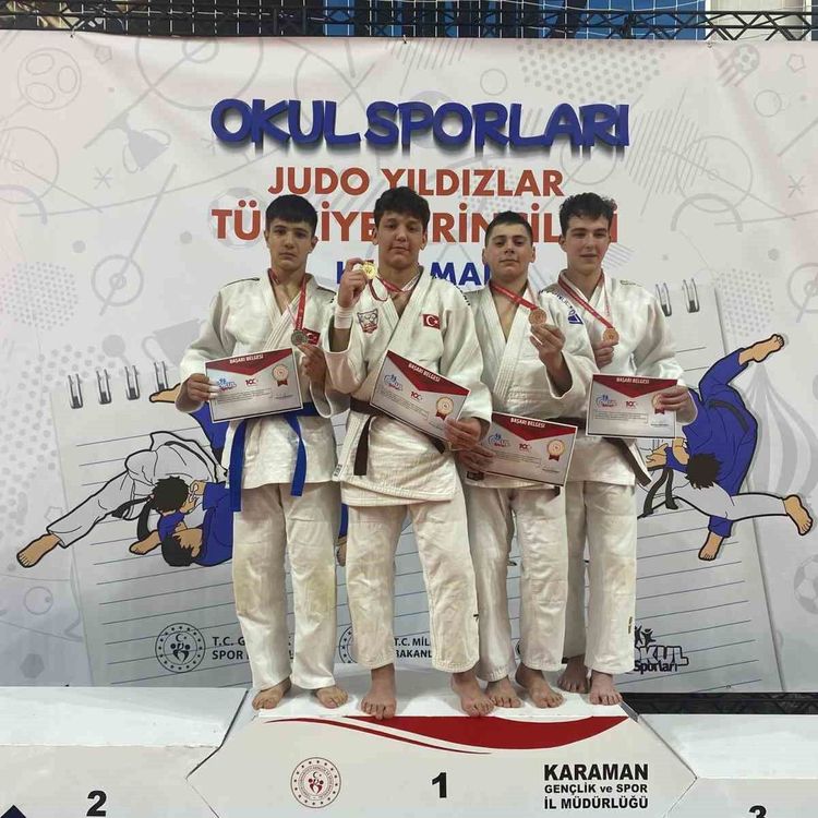 Salihlili Judocular Türkiye Şampiyonası'ndan madalyalarla döndü