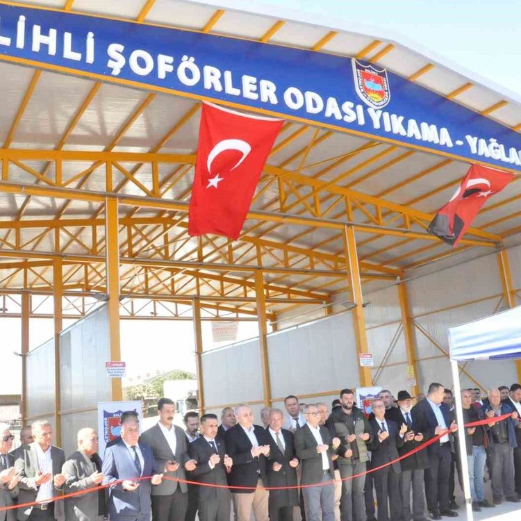 Şoförler ve Otomobilciler Odası'ndan Salihli'ye örnek tesis