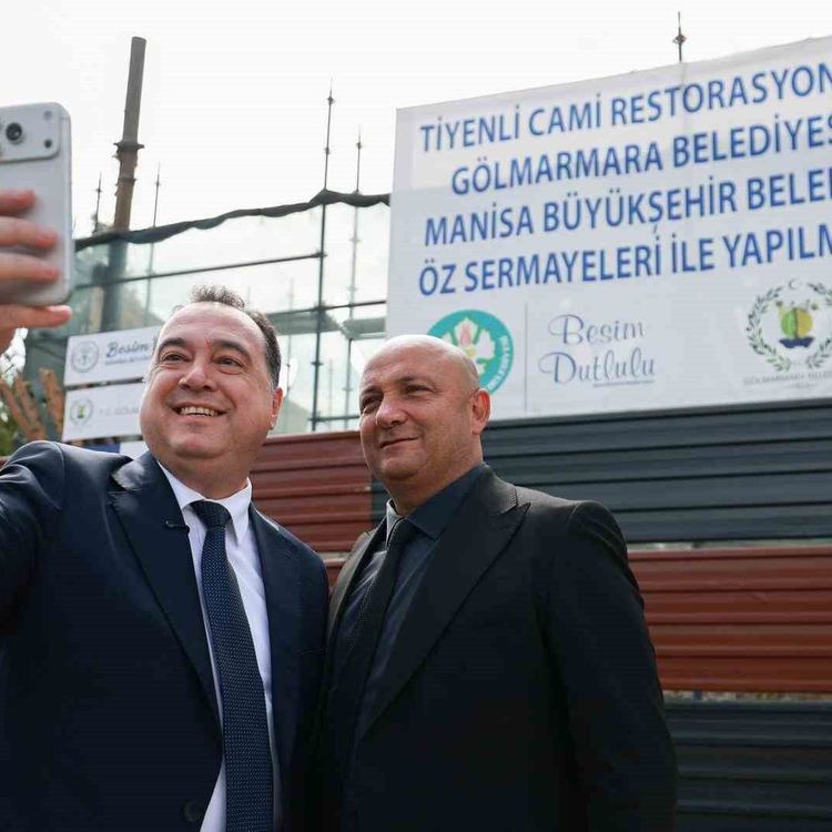 Depremde hasar gören caminin restorasyonuna başlandı