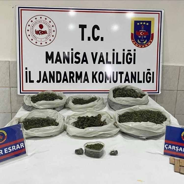 Manisa'da jandarmadan uyuşturucuya darbe: 106 tutuklama