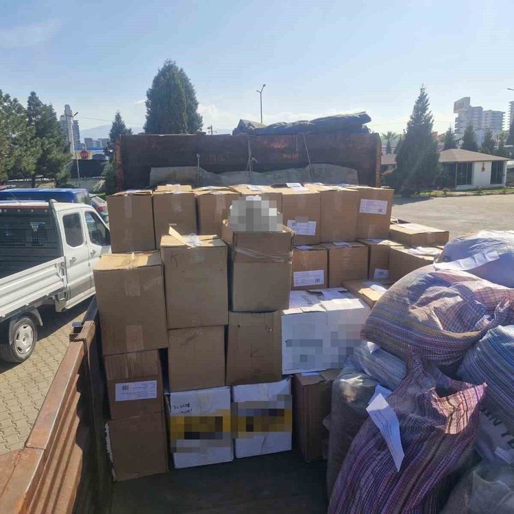 Manisa'da mart ayında tonlarca kaçak ürün ele geçirildi