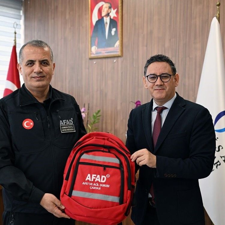 MCBÜ Spor Bilimleri Fakültesi'nde 'Afet ve Yangın Farkındalığı' etkinliği düzenlendi