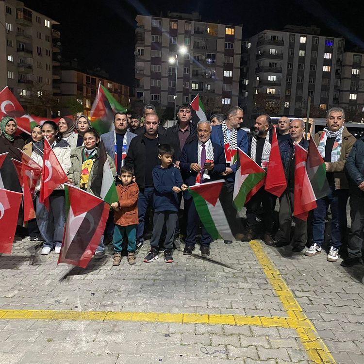 İsrail’in İdam Kararlarına Karşı çıkmak ve Mescidi Aksa’ya destek İçin Yollardayız!