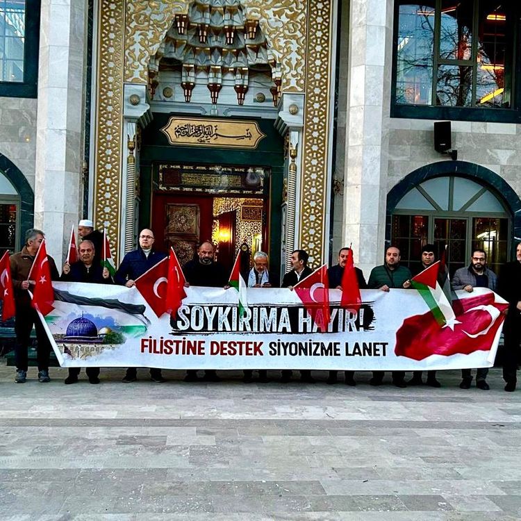 MANİSA FİLİSTİN’E DESTEK PLATFORMU BASIN AÇIKLAMASI