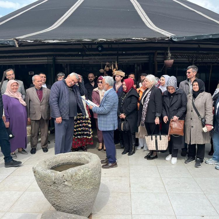 TDED Manisa Şubesi’nden Oba Yörük Türkmen Kültür Merkezi’ne Kültür Gezisi