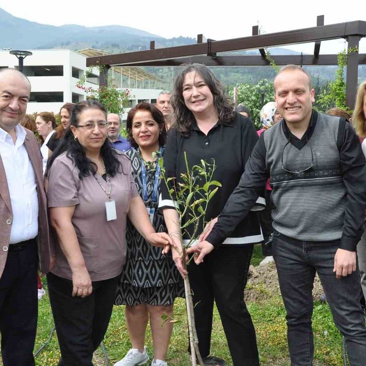 Hemşireler için 'Umut Bahçesi' oluşturuldu