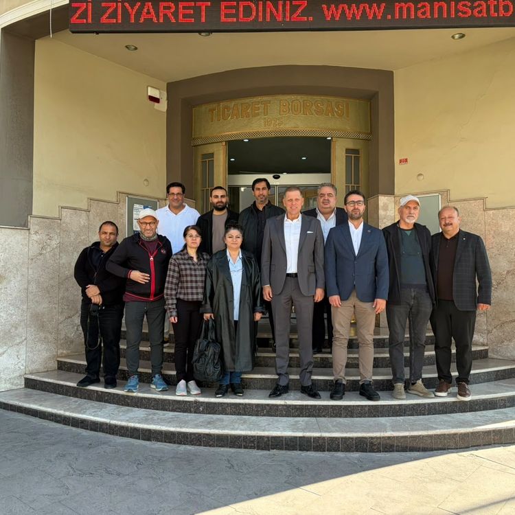 Gazetecilerden Manisa Ticaret Borsası’na Ziyaret: Gündem Üzüm ve İhracat