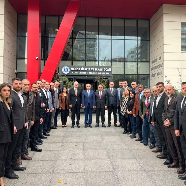 "MHP Manisa Teşkilatından, TSO Başkanı Mehmet Yılmaz’a 'Hayırlı Olsun' Ziyareti"